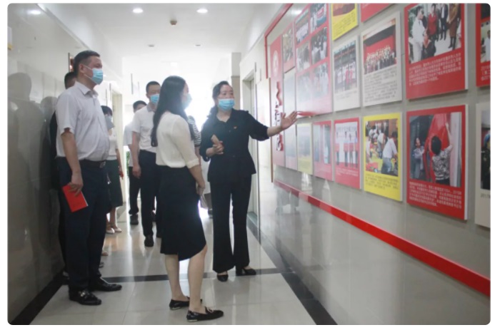 市(shì)委巡回指導組莅臨我院督導黨史學習(xí)教育開(kāi)展情況