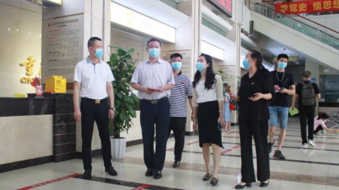 市(shì)委巡回指導組莅臨我院督導黨史學習(xí)教育開(kāi)展情況